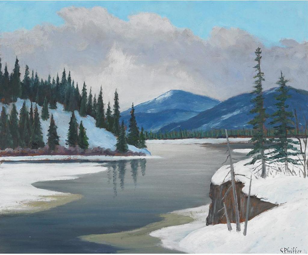 Gordon Edward Pfeiffer (1899-1983) - Lakeview In Winter