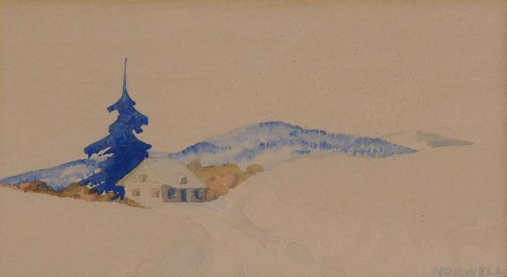 Graham Norble Norwell (1901-1967) - Cabin in Rolling Hills