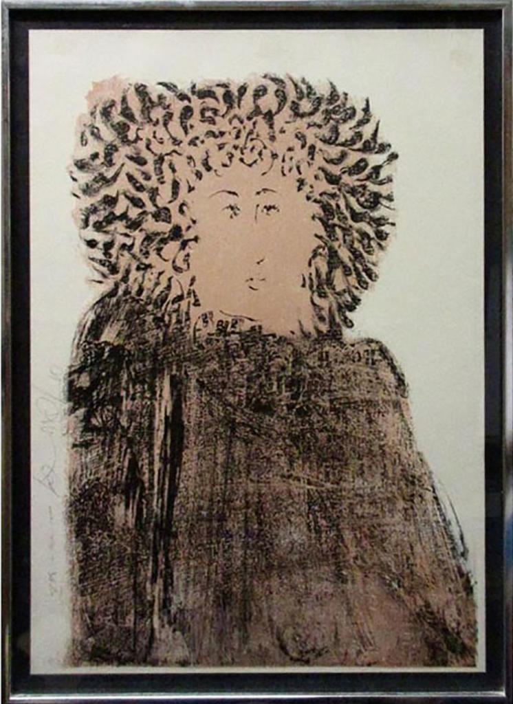 Harold Barling Town (1924-1990) - Portrait Of A Woman