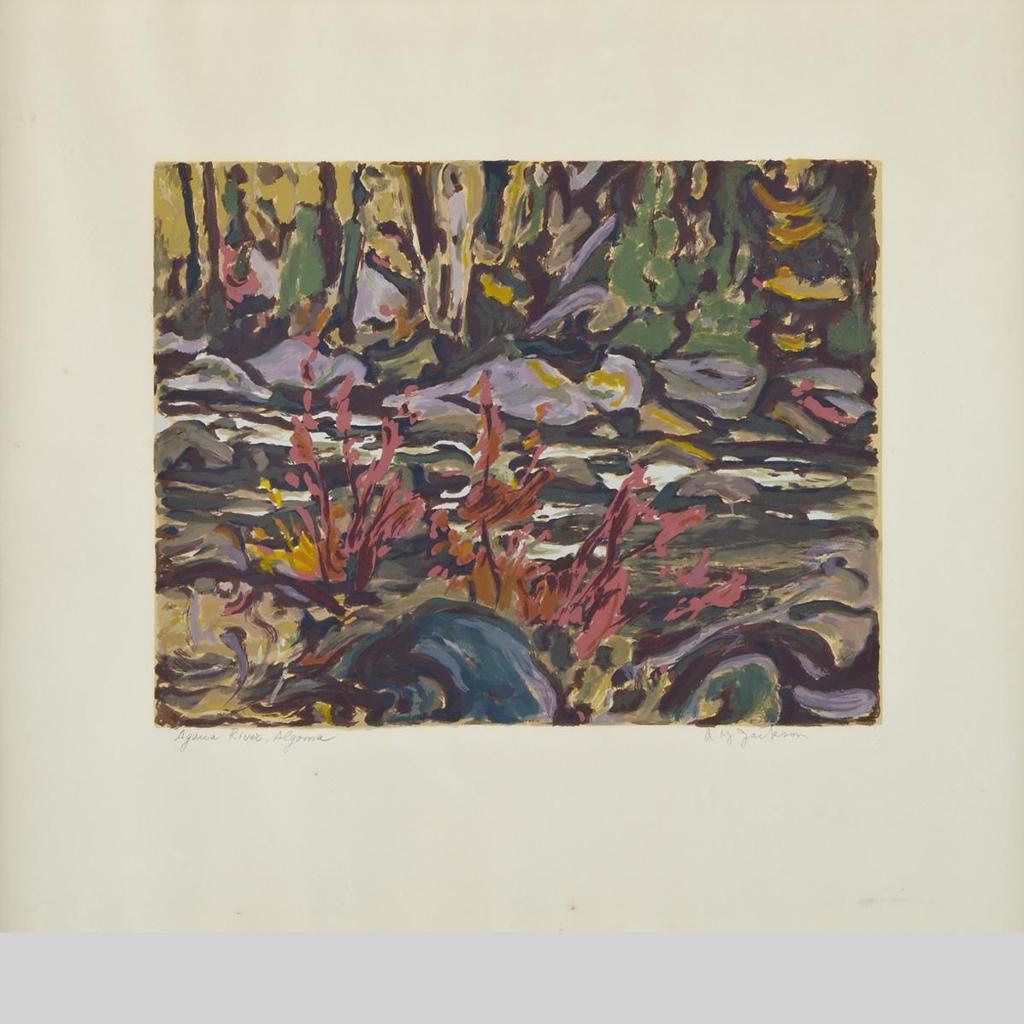 Alexander Young (A. Y.) Jackson (1882-1974) - Agawa River, Algoma