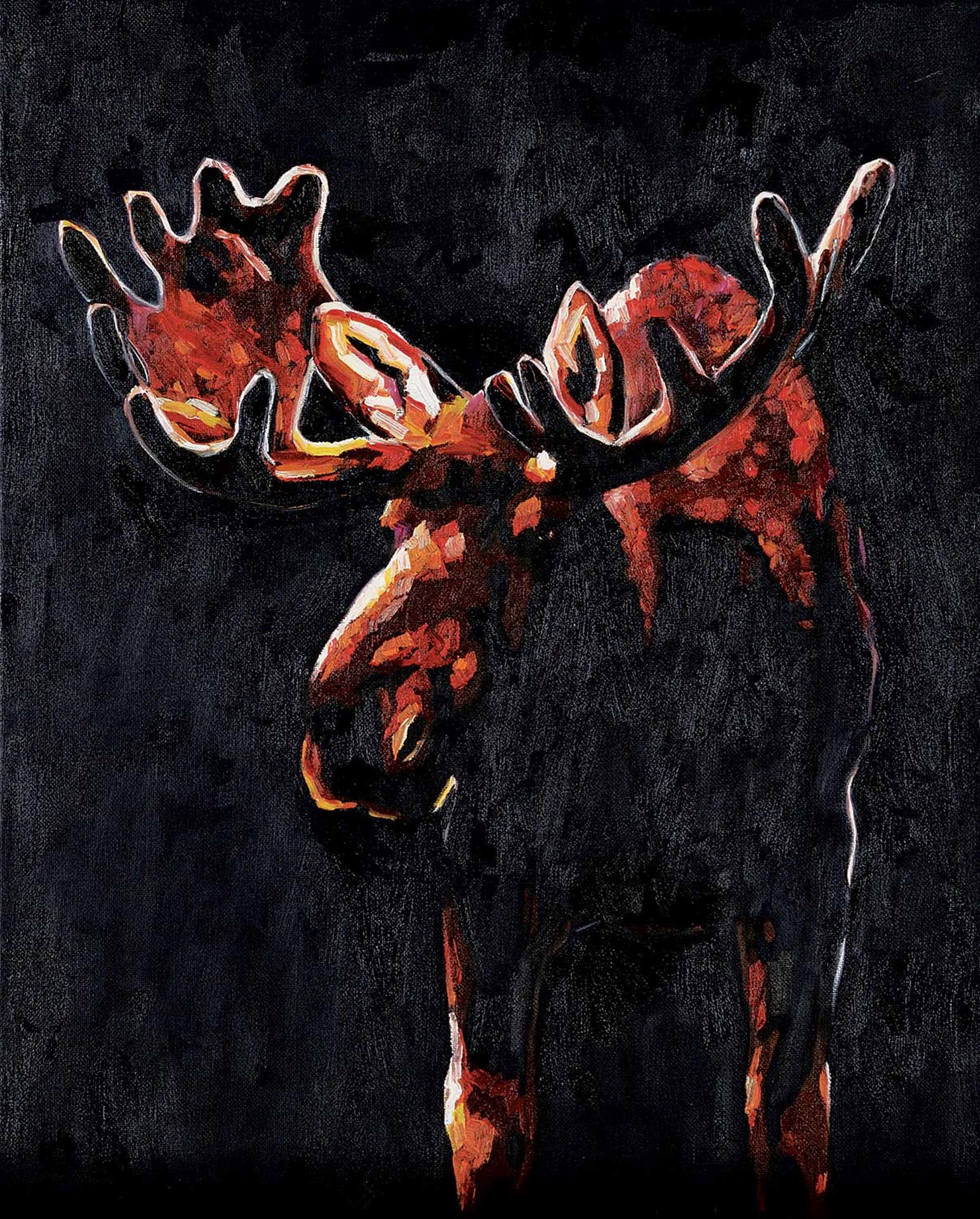 Fabienne Leydecker - Moose Encounter