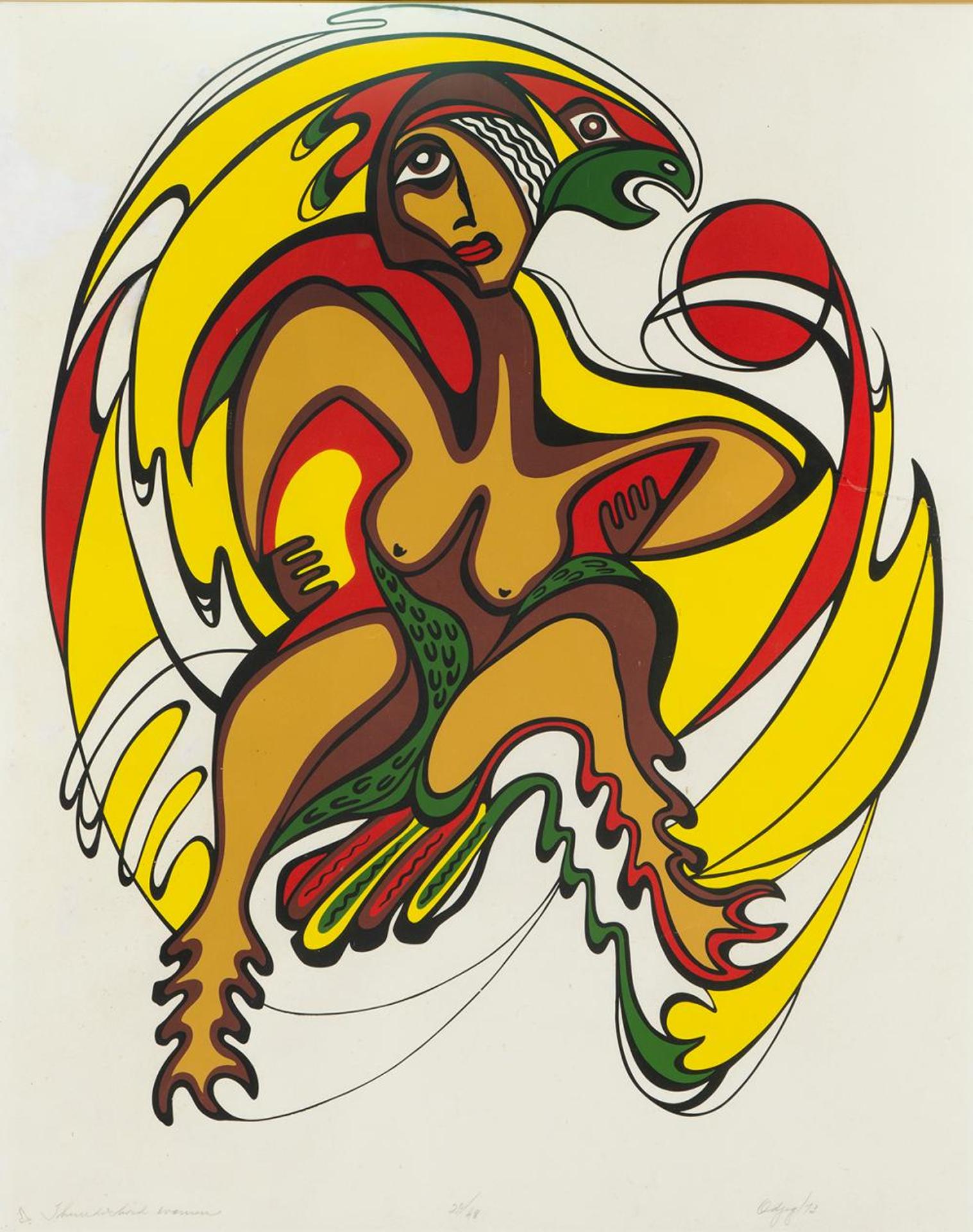 Daphne Odjig (1919-2016) - Thunderbird Woman
