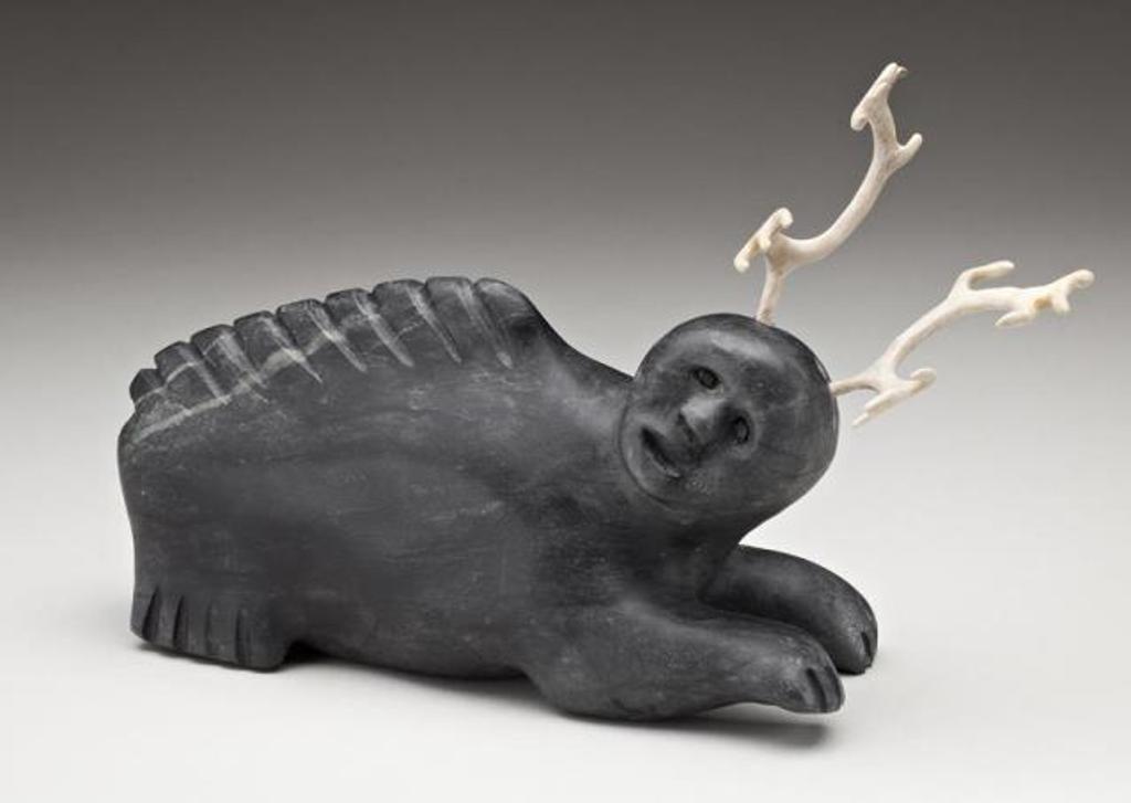 Josiah Nuilaalik (1928-2005) - Reclining Caribou Spirit
