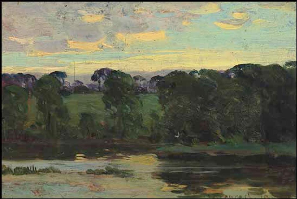 Clarence Alphonse Gagnon (1881-1942) - St-Eustache Evening