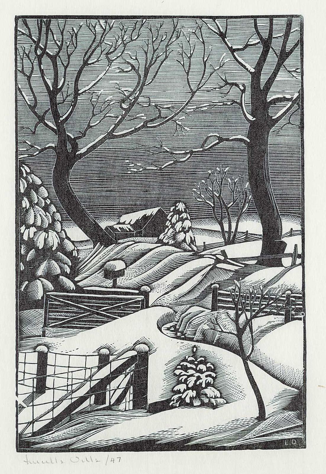 Lucille K. McNeill Oille (1912-1997) - We Welcome Winter #23/25