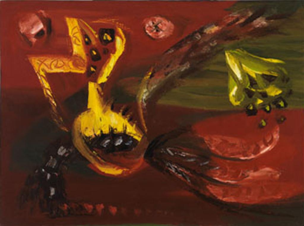 Paul-Émile Borduas (1905-1960) - Sous la mer (Nature morte au poisson)