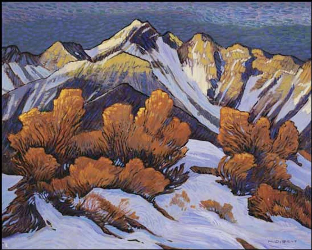 Nicolas Johannes Bott (1944-2021) - Winter Light Near Cache Creek