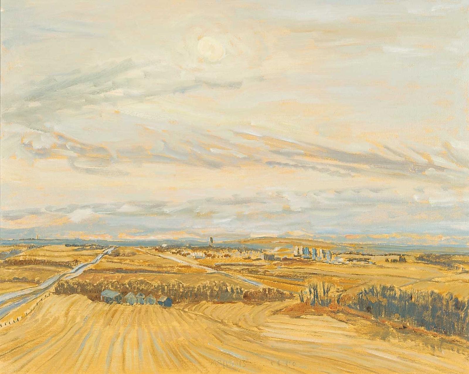 Robert F.M. McInnis (1942) - November Sky - Innisfail