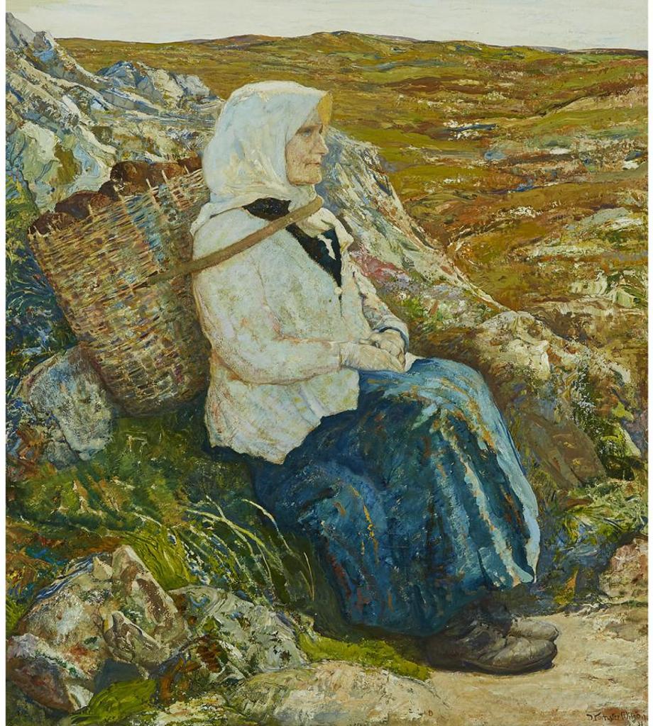 David Forrester Wilson (1873-1950) - A Rest From Her Labours, 1931
