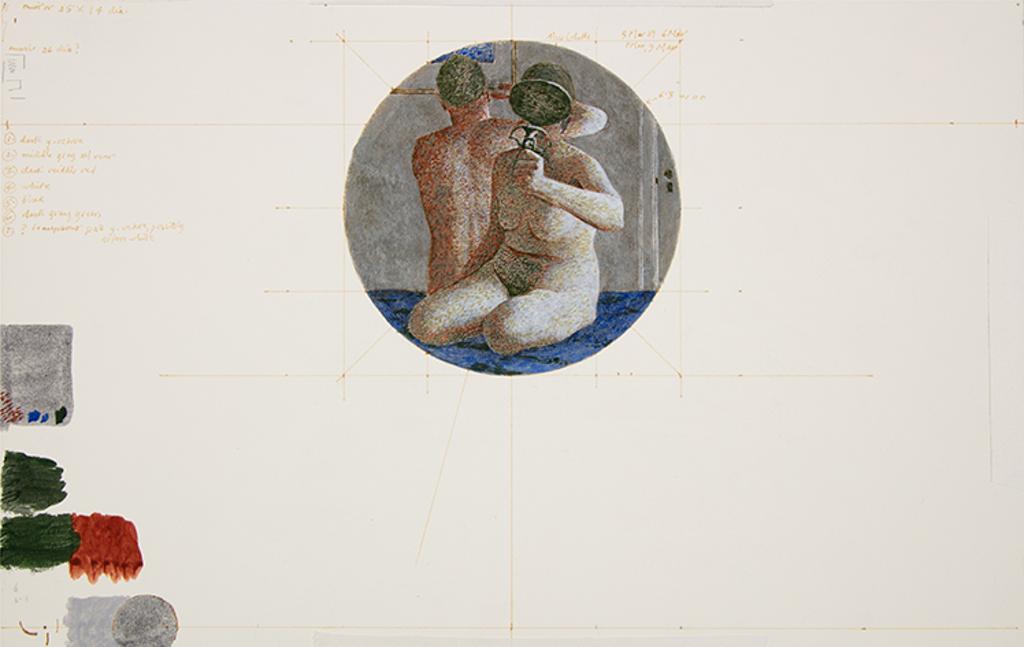 Alexander (Alex) Colville (1920-2013) - Study for Morning