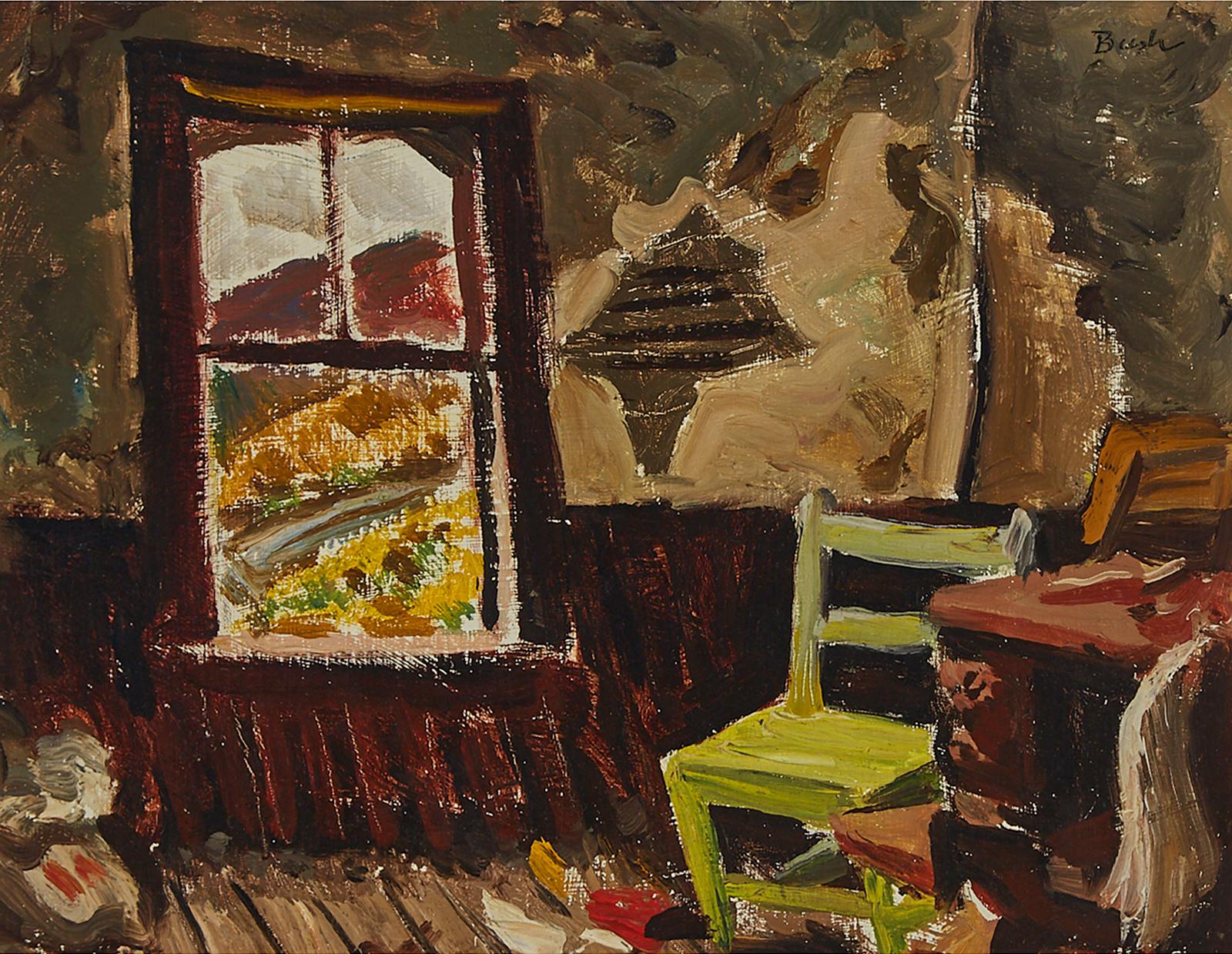 Jack Hamilton Bush (1909-1977) - Haunted House, 1945