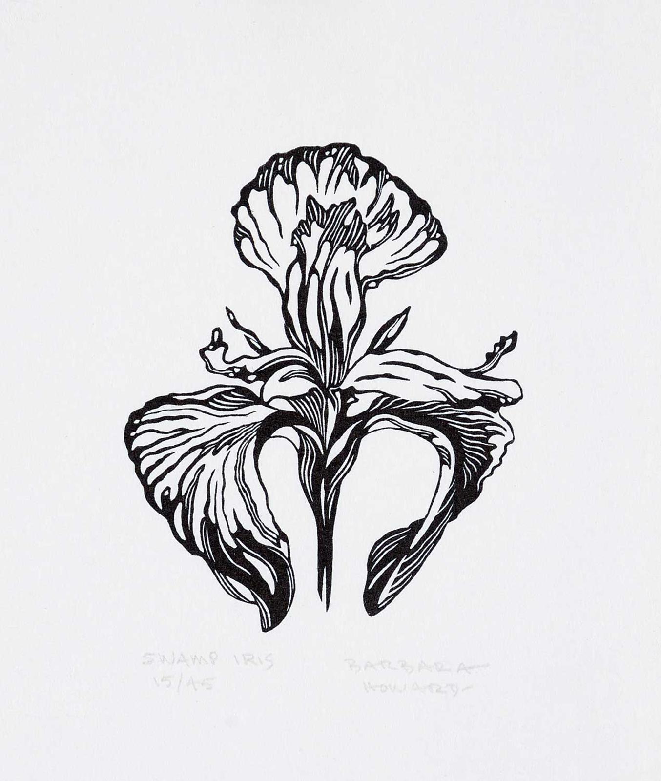 Helen Barbara Howard (1926-2002) - Swamp Iris  #15/45