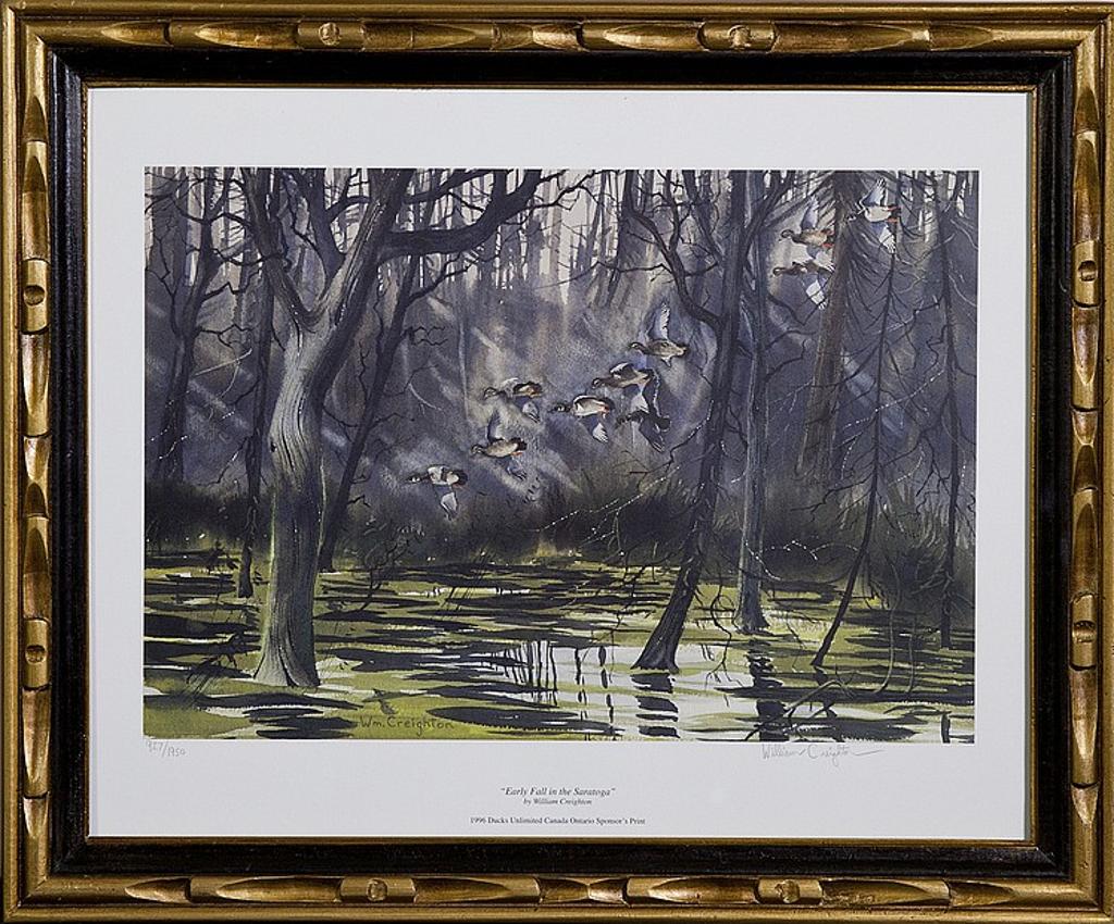 William Creighton - Early Fall in the Saratoga