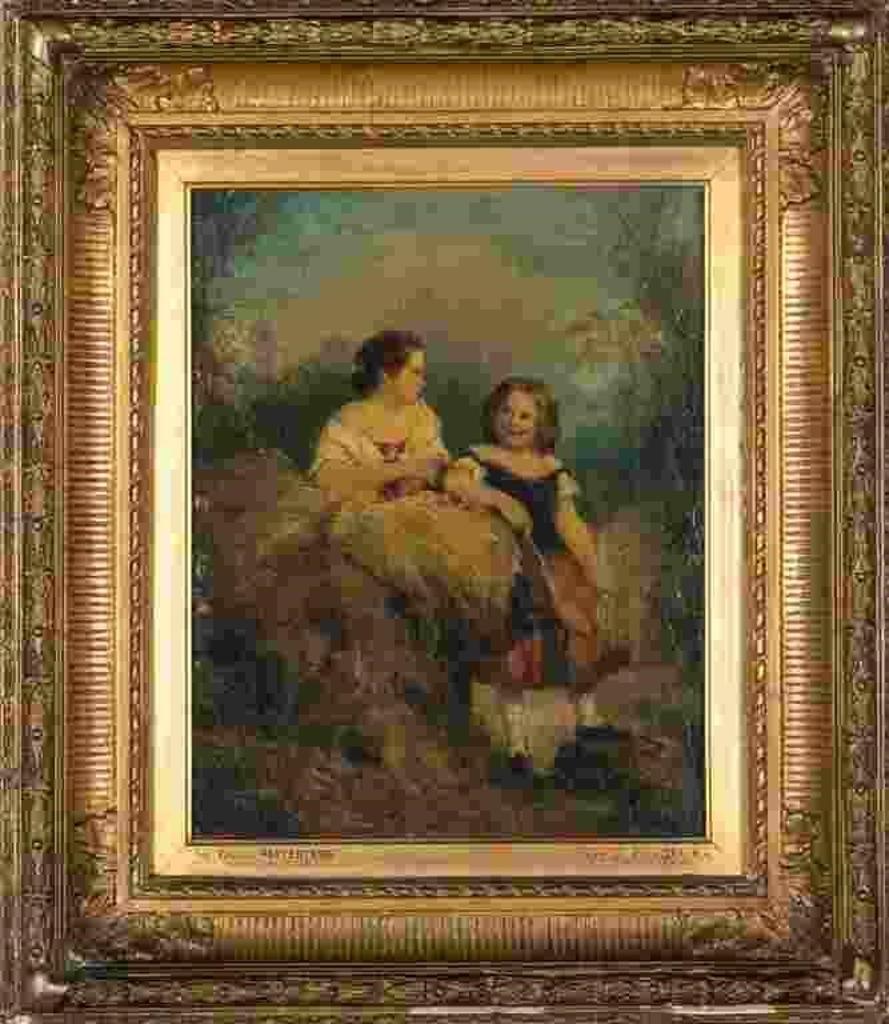 Attr to Frances Wheatley (1747-1801) - The Young Harvesters