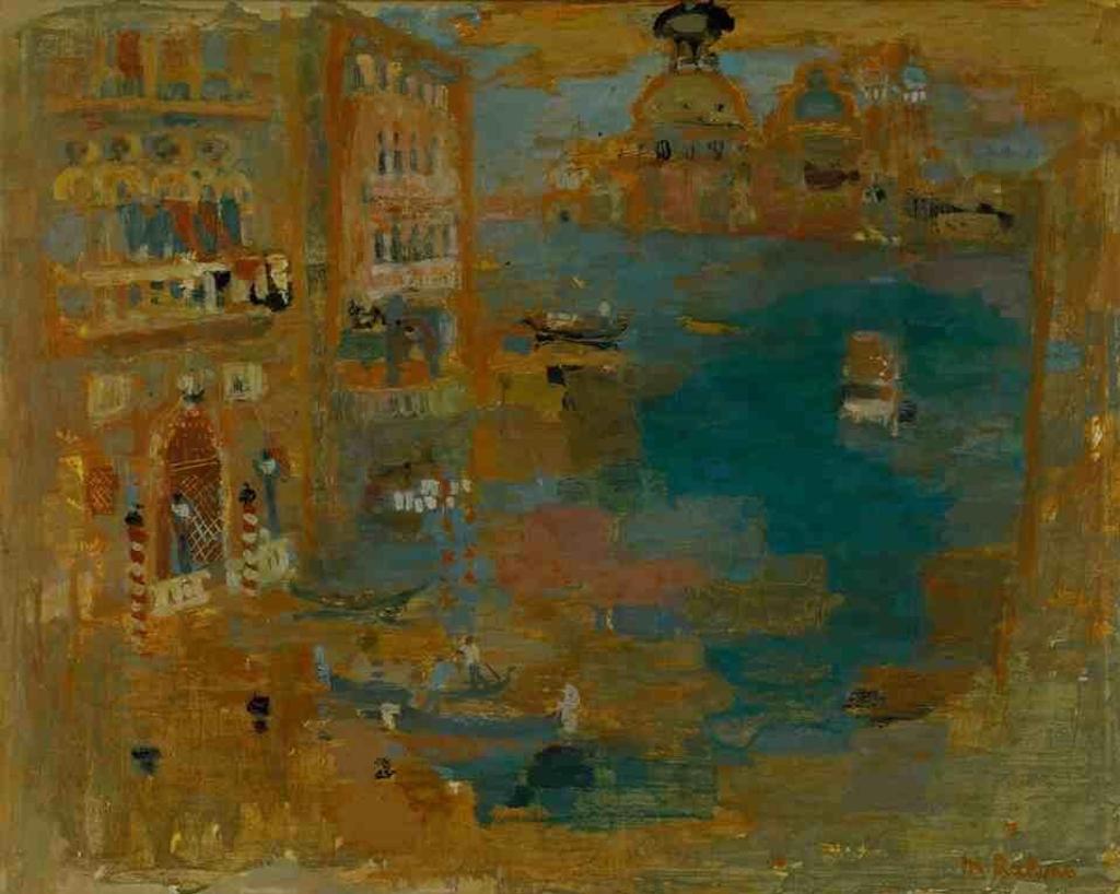 Marthe Rakine (1926-1996) - Grand Canal, Venice