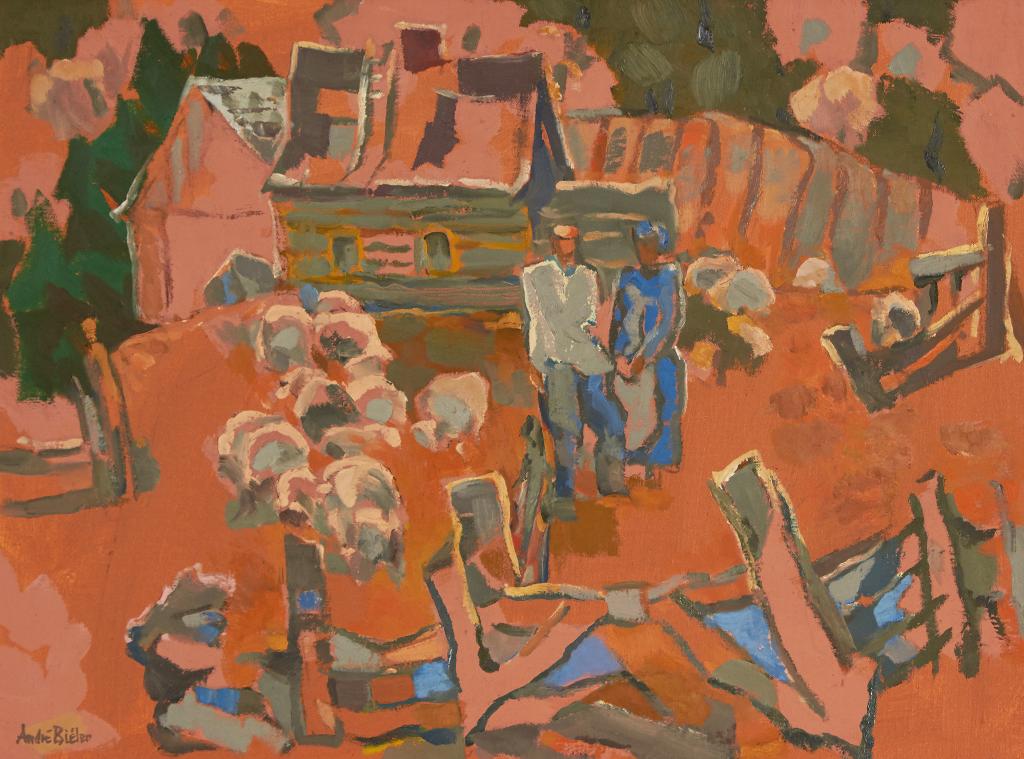 André Charles Biéler (1896-1989) - Les Moutons
