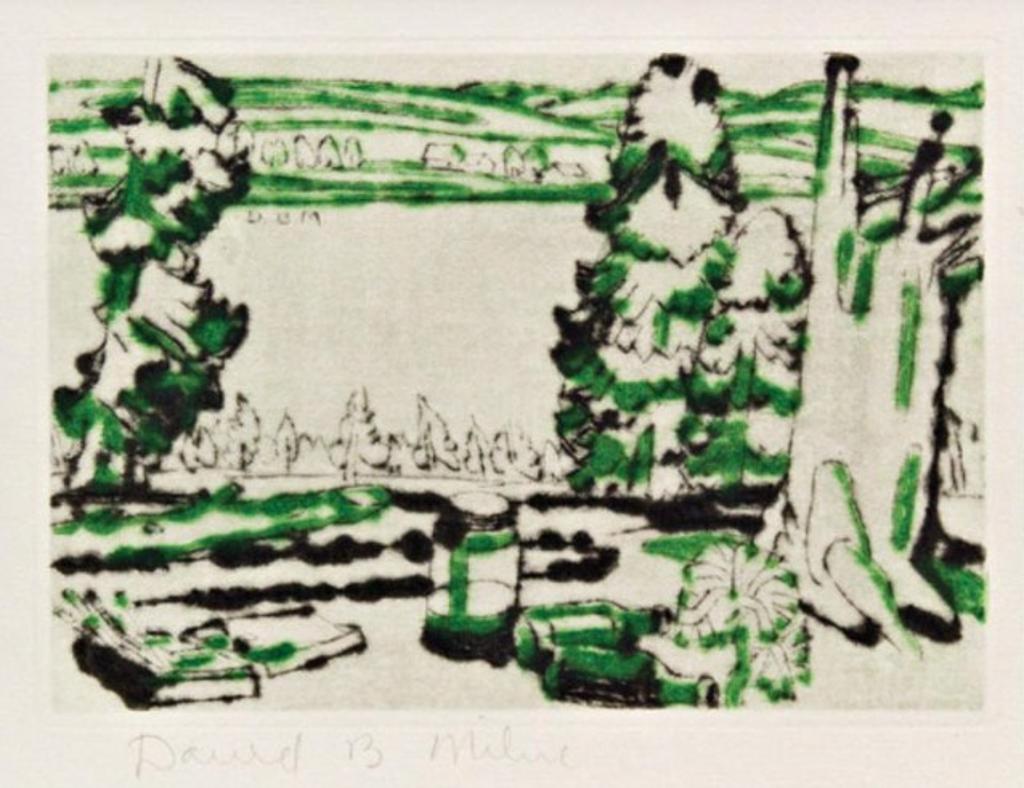 David Browne Milne (1882-1953) - Painting Place, State V