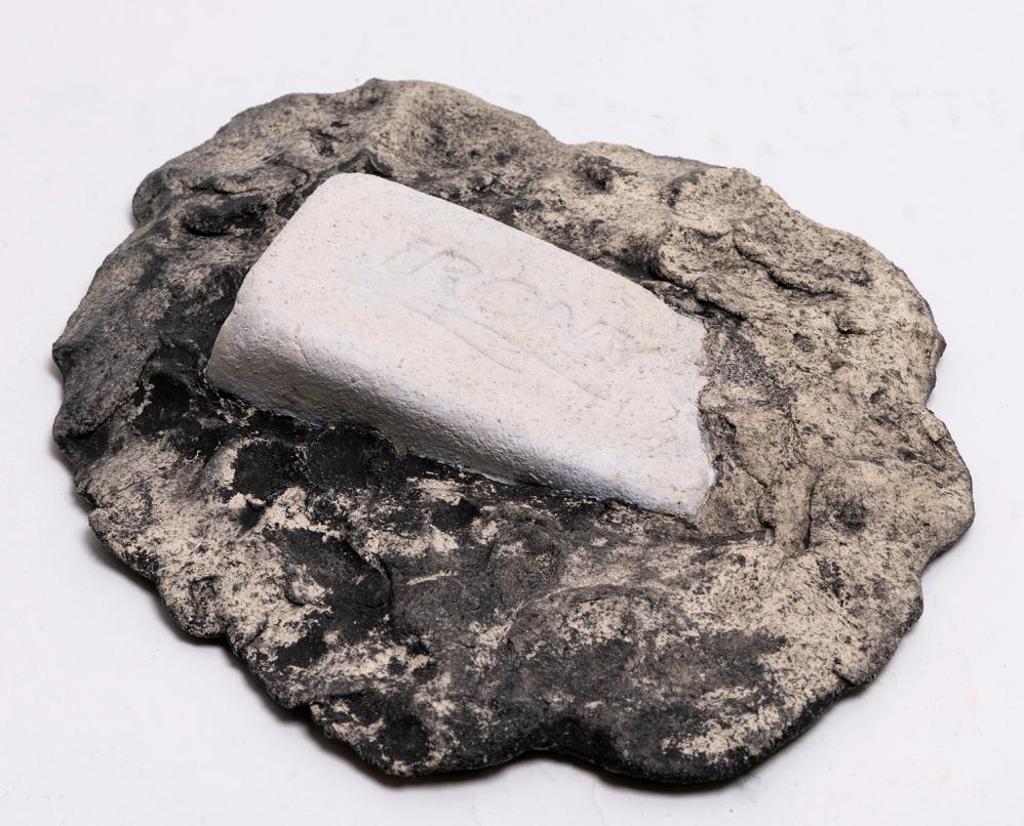 Ryan Arnott (1952) - Untitled - White Soap in Black Earth
