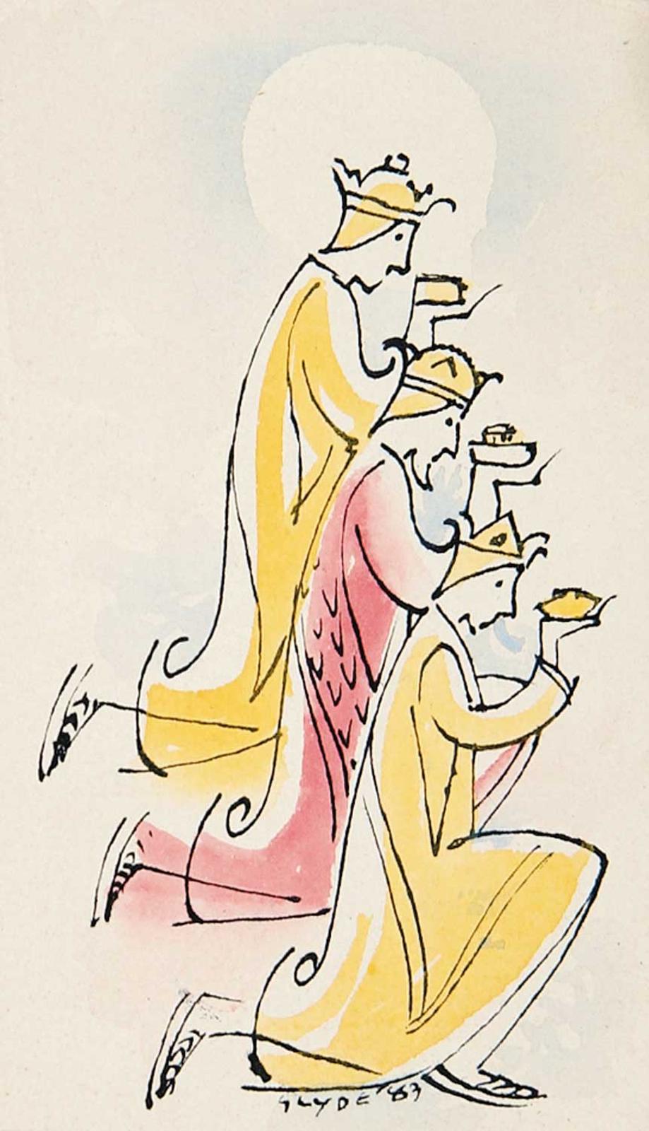 Henry George Glyde (1906-1998) - Untitled - Gifts We Bring