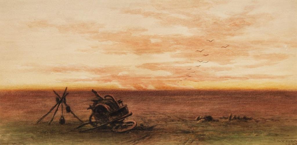 Frederick Arthur Verner (1836-1928) - Abandoned on the Prairie