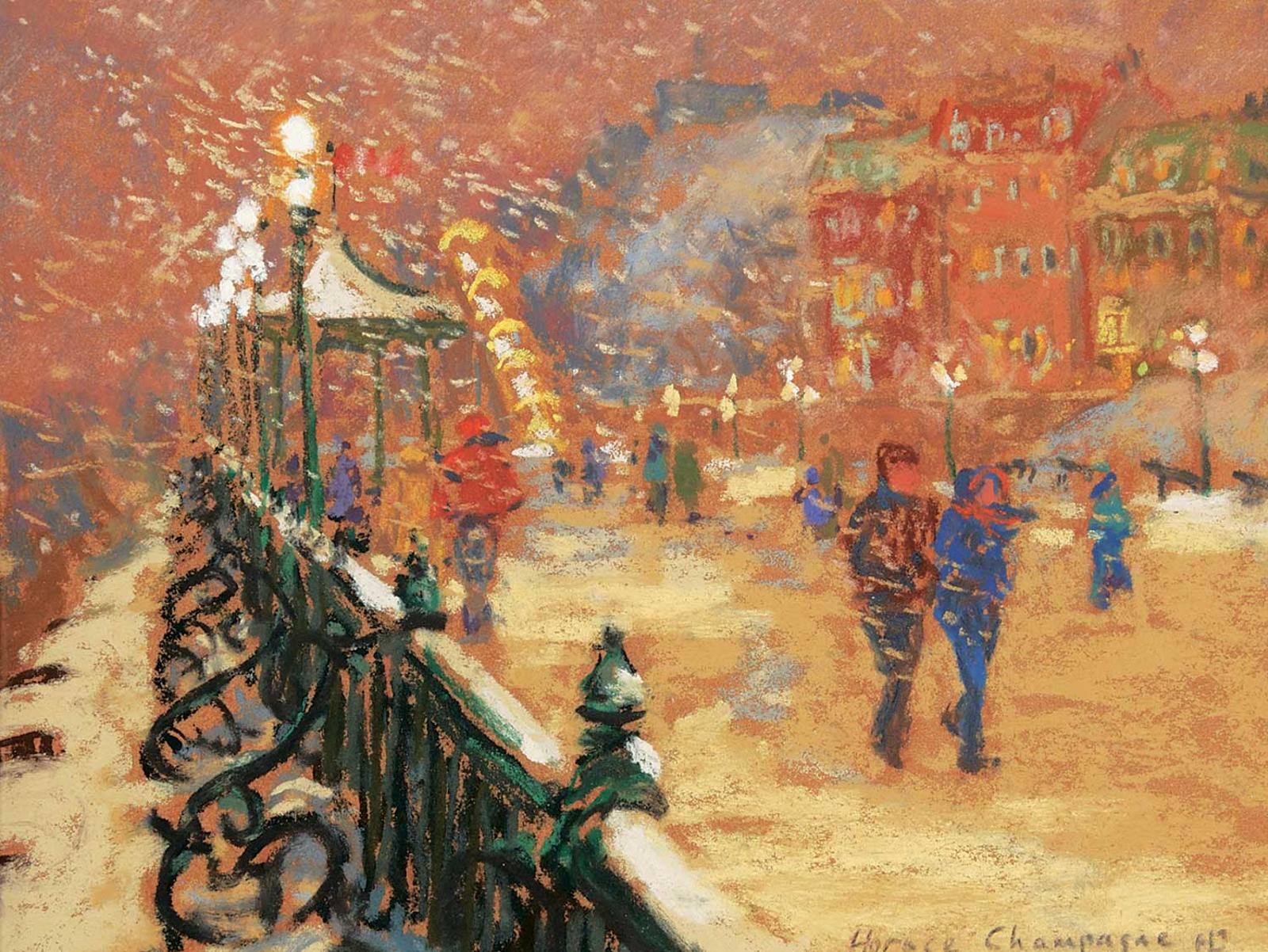 Horace Champagne (1937) - A Snowy, Blowy Evening