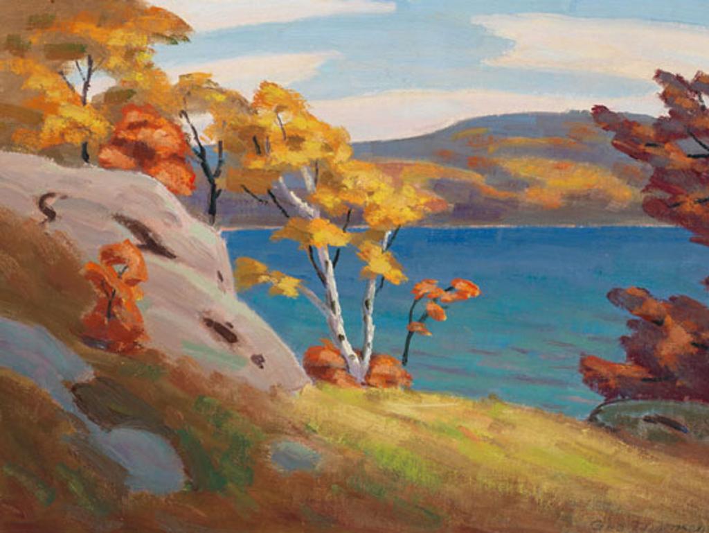 George Albert Thomson (1868-1965) - Blue & Gold
