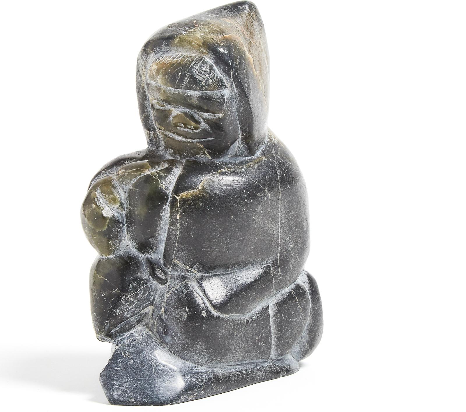 Adamie Inukpuk (1943) - Kneeling Hunter
