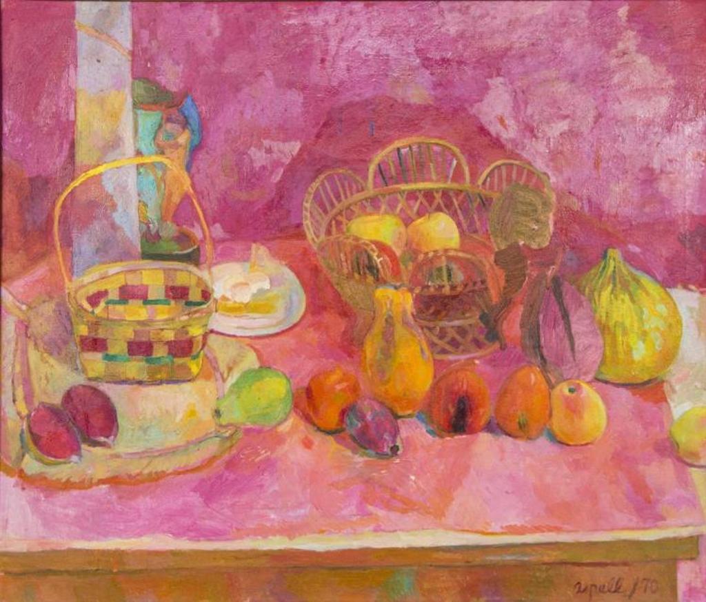 Peter Noel Lawson (Winterhalter) Aspell (1918-2004) - Pink Still Life