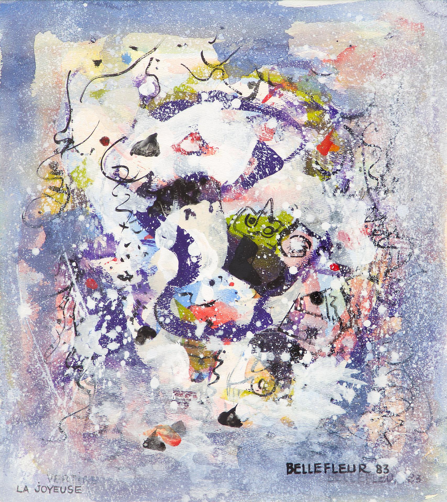 Léon Bellefleur (1910-2007) - La joyeuse, 1983