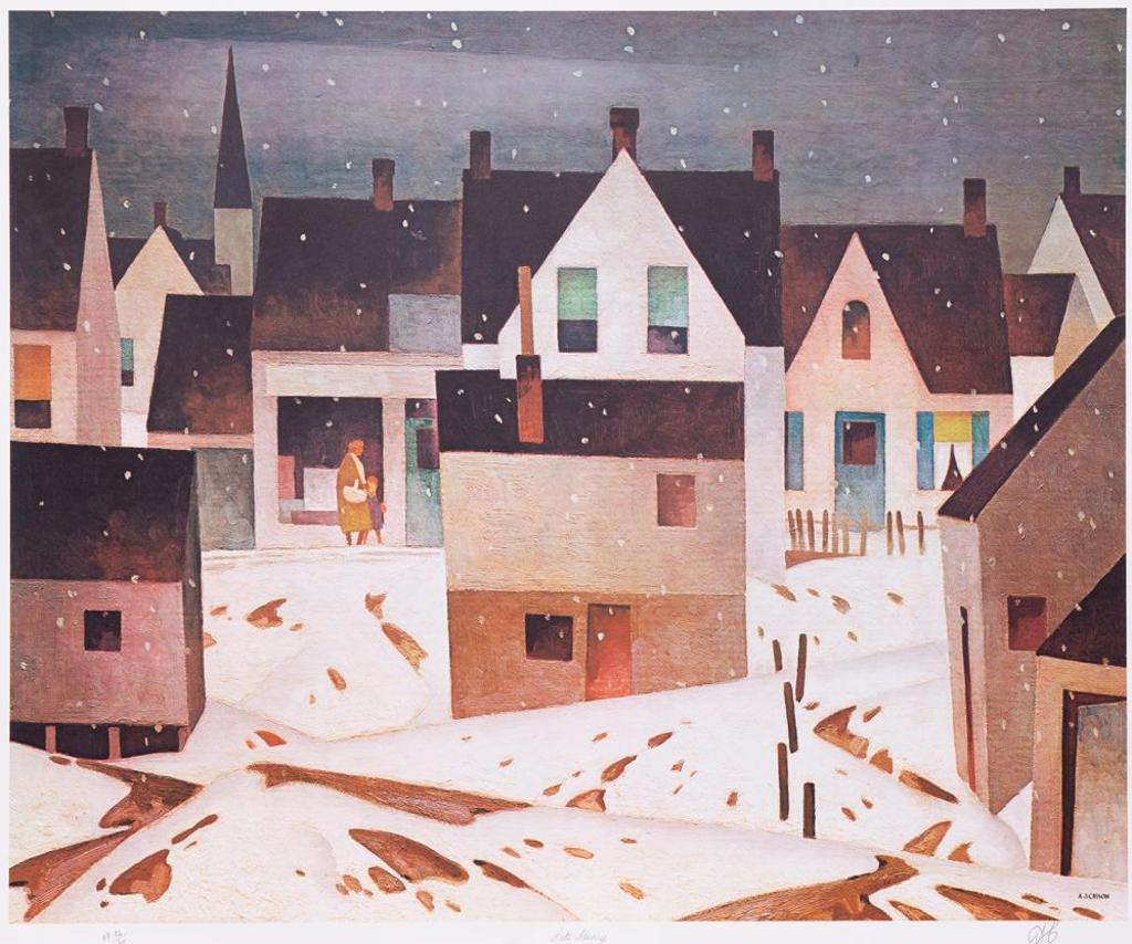 Alfred Joseph (A.J.) Casson (1898-1992) - Late Flurry