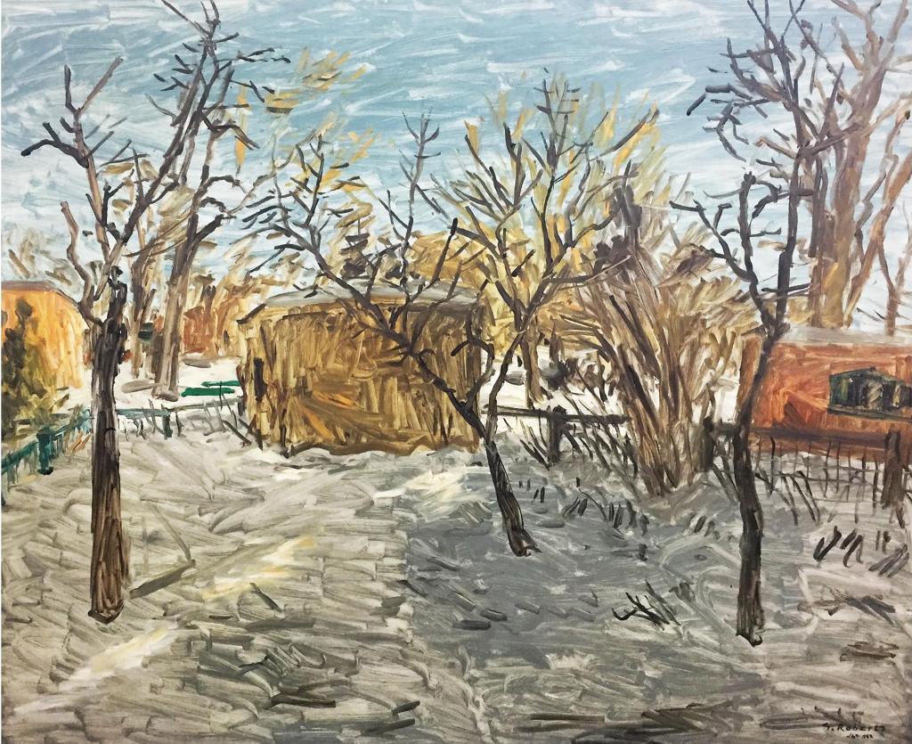 William Goodridge Roberts (1921-2001) - Backyard sheds