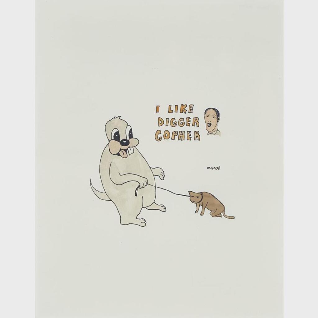 Marcel Dzama (1974) - I Like Digger Gopher