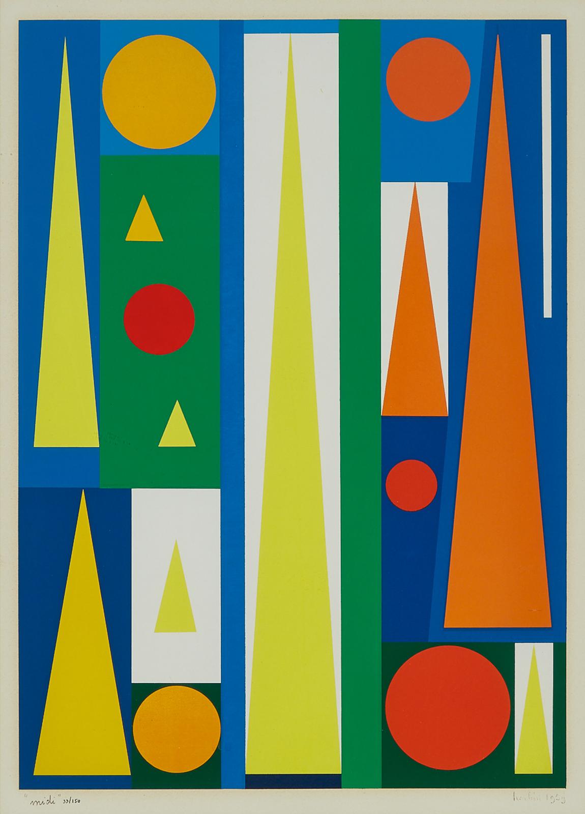 Auguste Herbin (1882-1960) - MIDI, 1959