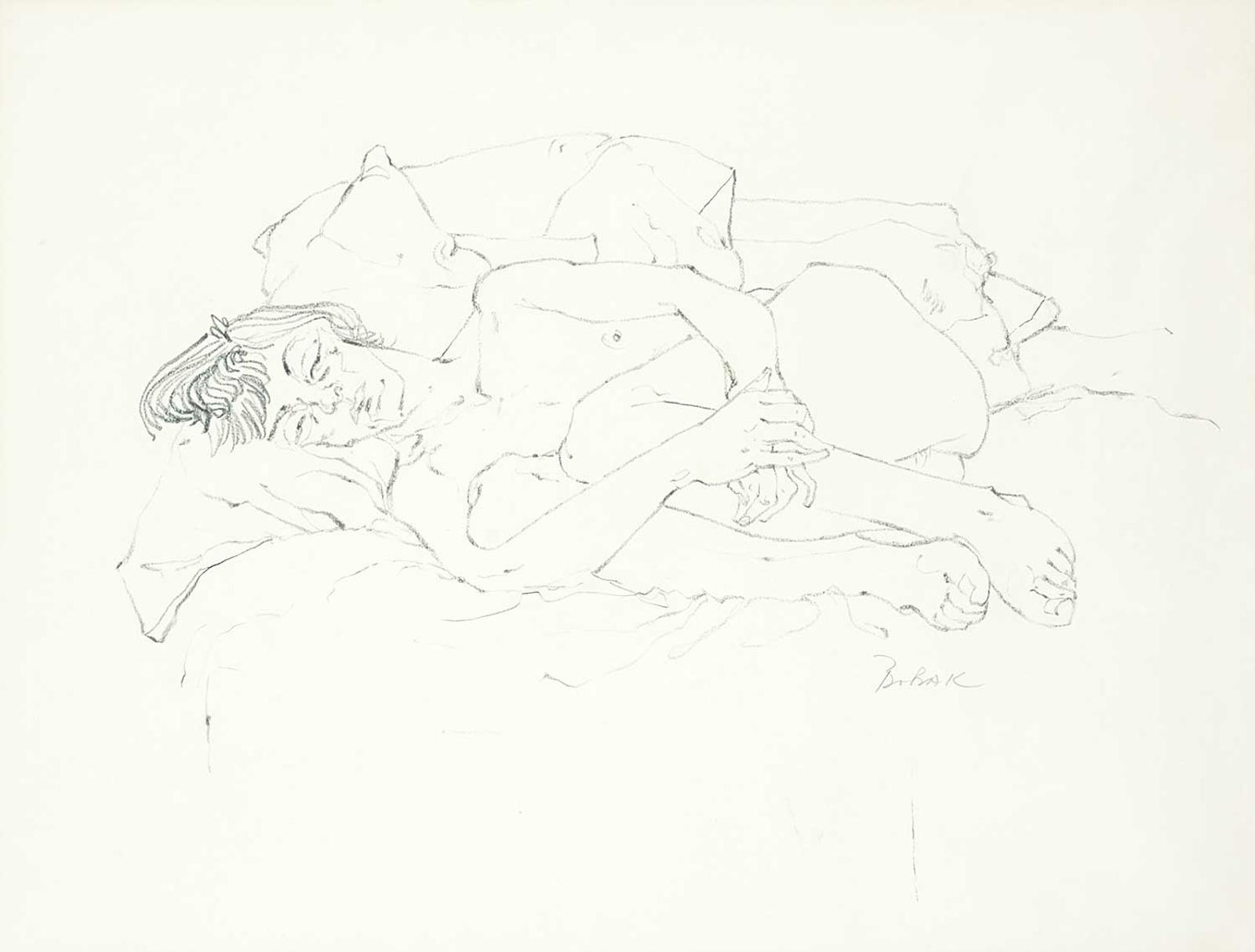 Bruno Joseph Bobak (1923-2012) - Untitled - Molly