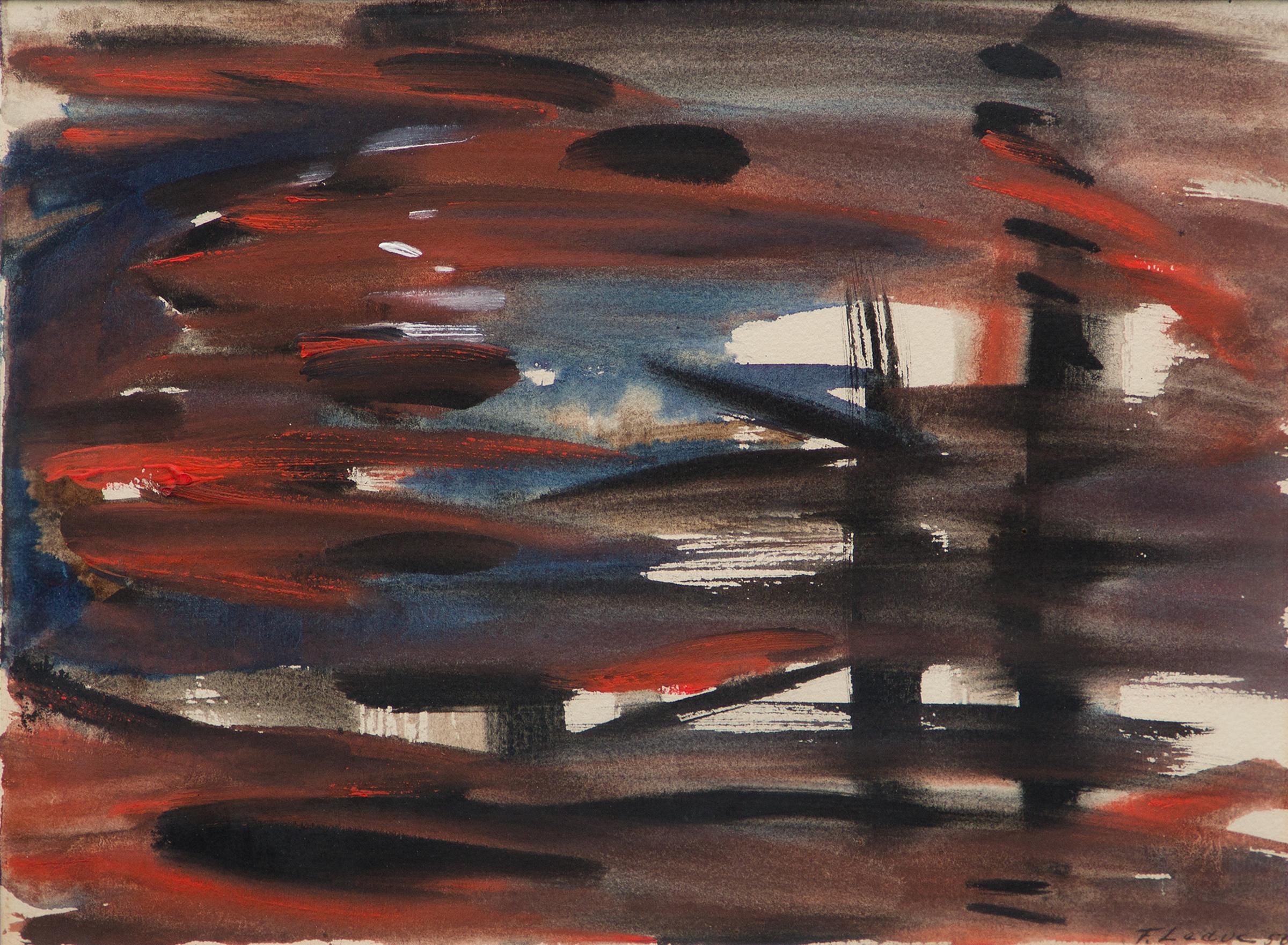 Fernand Leduc (1916-2014) - Sans titre / Untitled, 1950