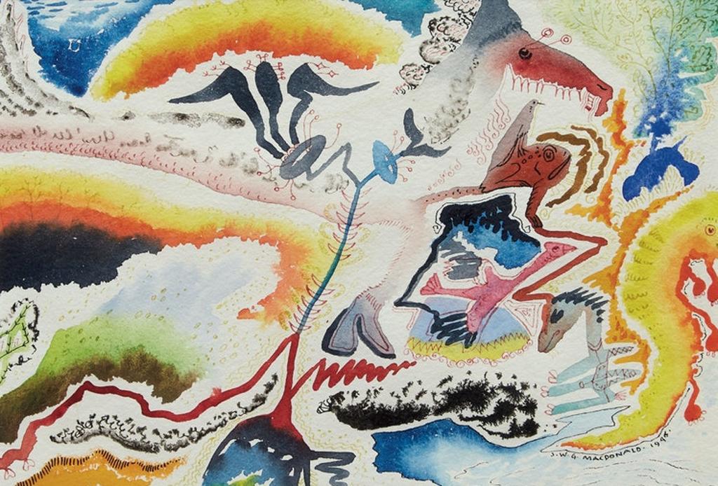 James (Jock) Williamson Galloway MacDonald (1897-1960) - Prehistoric World