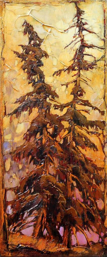 David Langevin (1959) - Purple Pair; 2006