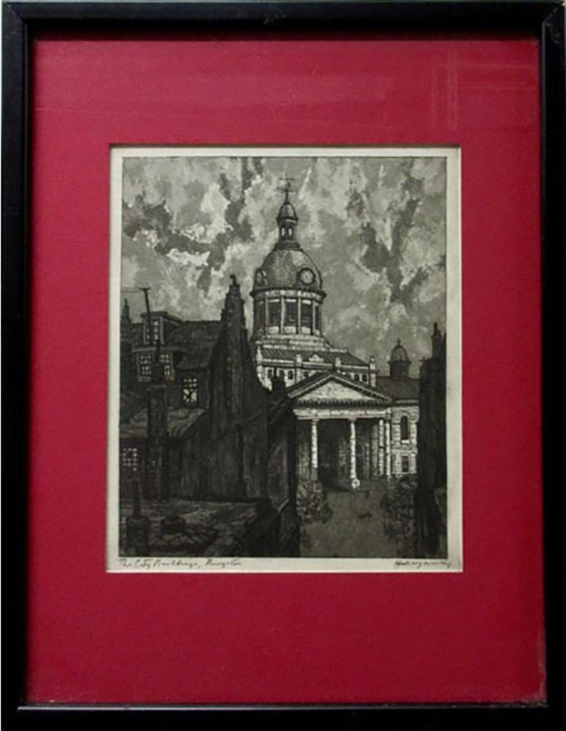 Nicholas Hornyansky (1896-1965) - The City Buildings, Kingston