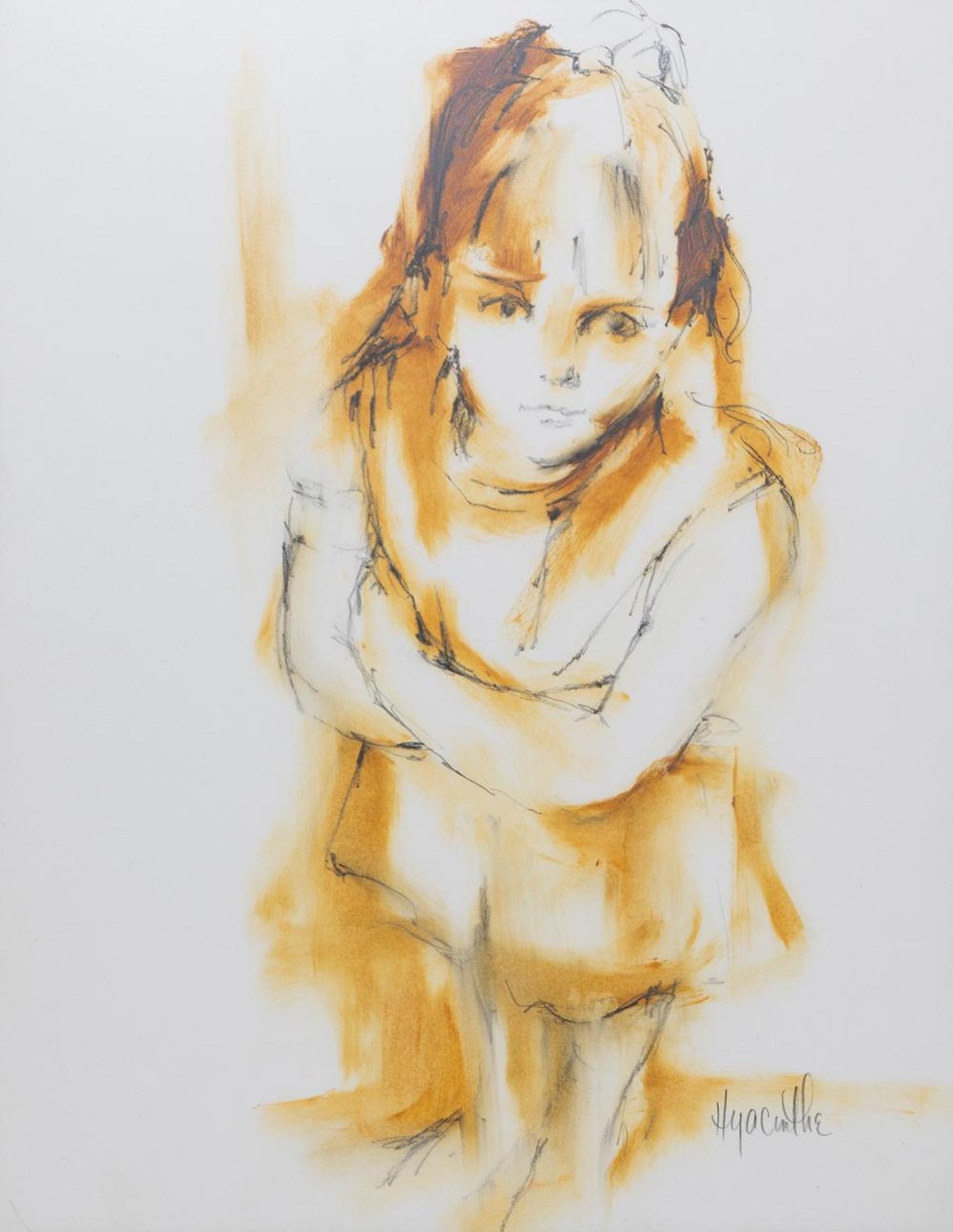 Hyacinthe Kuller-Baron (1936) - Untitled - Standing Girl