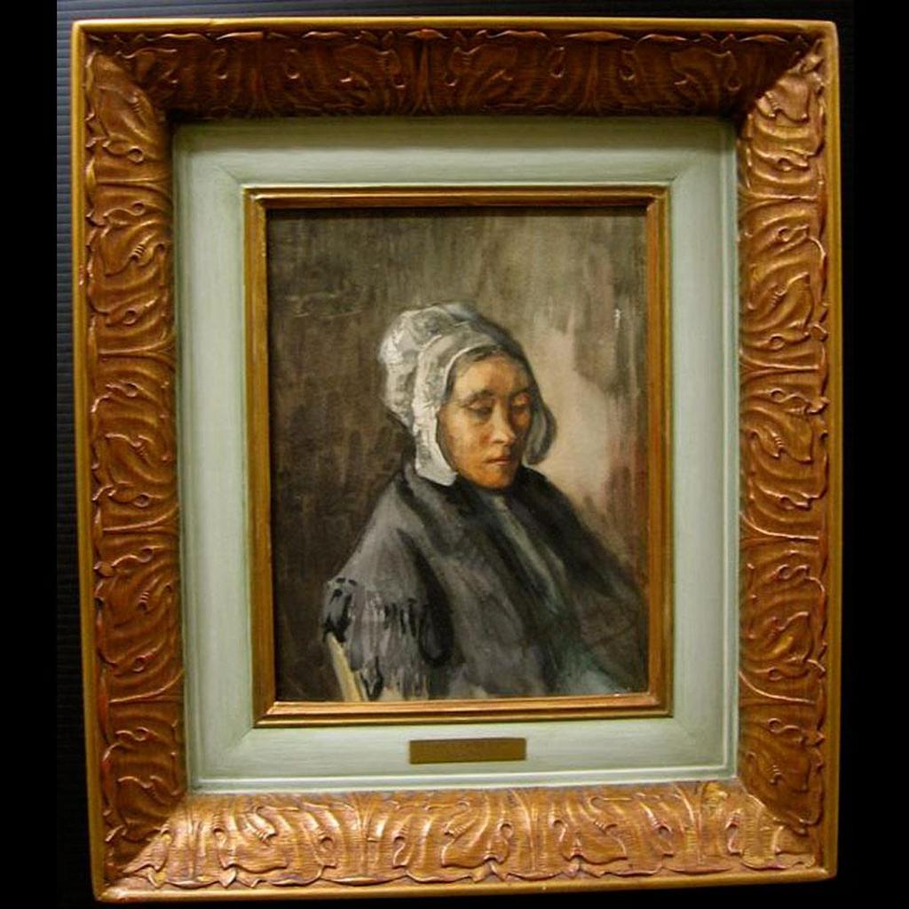 Georges Chavignaud (1865-1944) - Portrait Of The Artists Mother