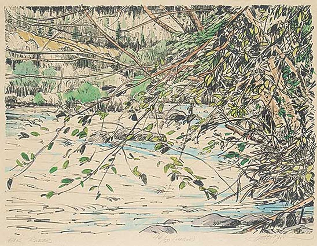 Edward William (Ted) Godwin (1933-2013) - Elk River #46/50 [Unique]