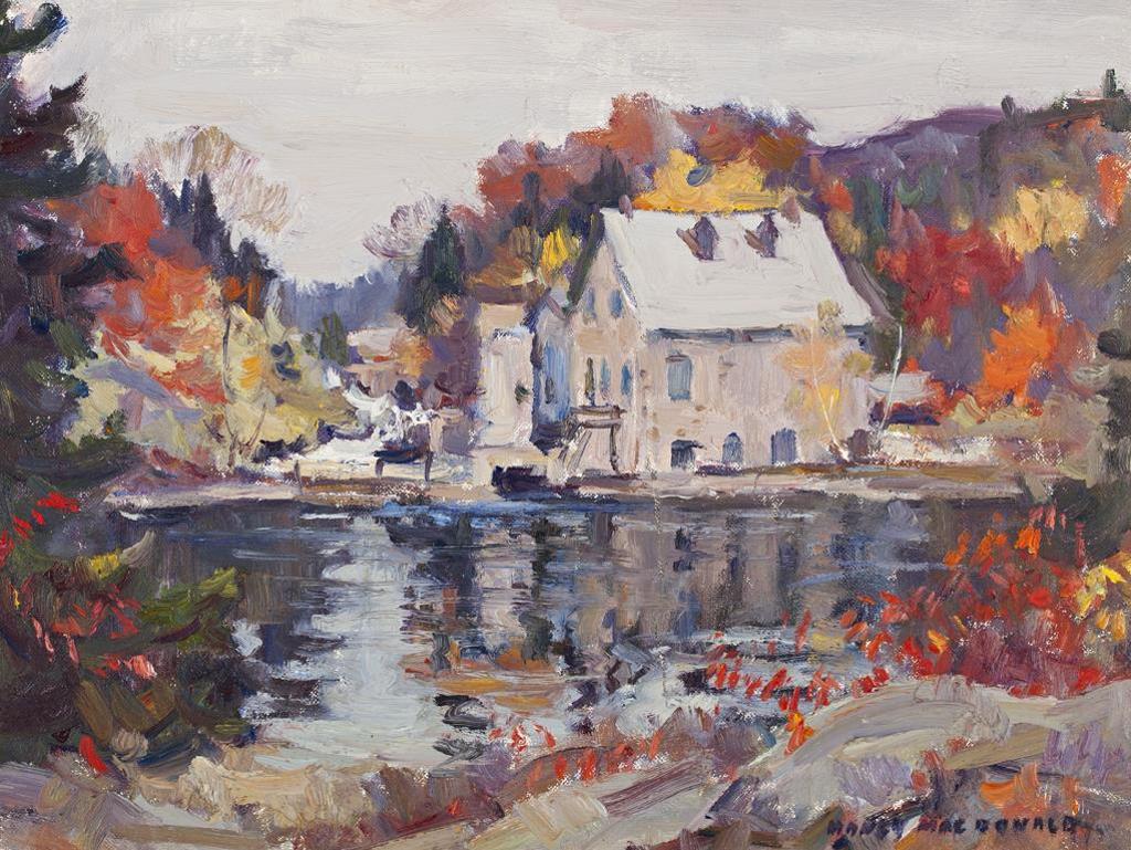 Manly Edward MacDonald (1889-1971) - Mill in Autumn