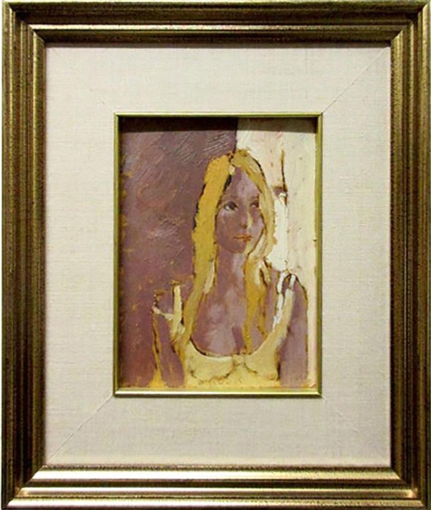 Robert Francis Michael McInnis (1942) - Blonde Model And Window
