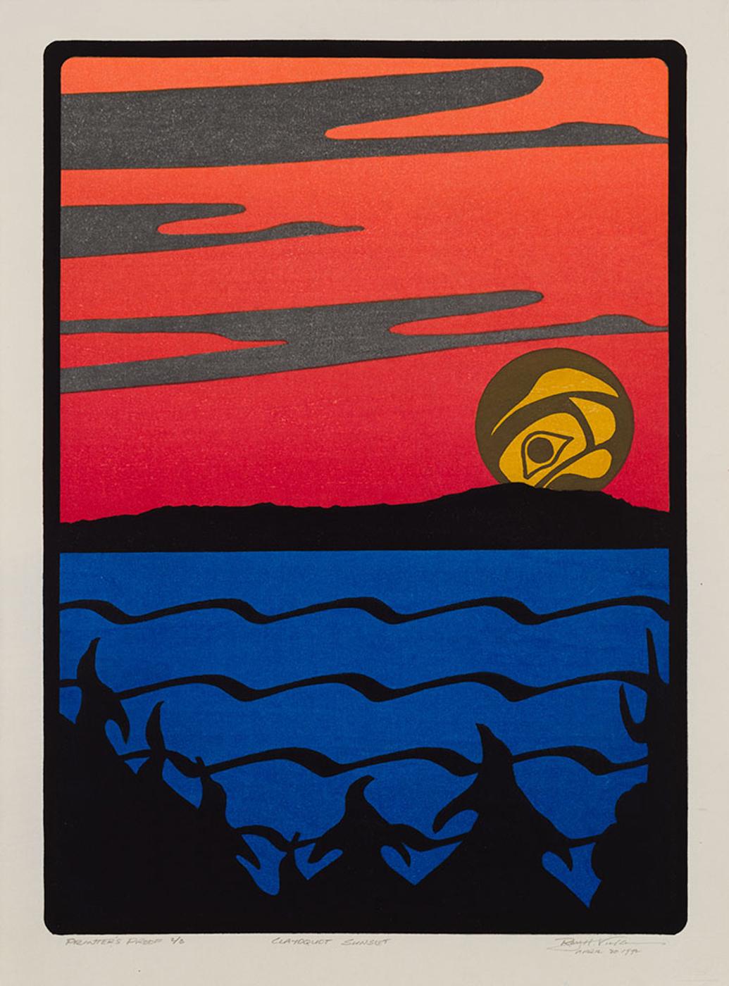 Roy Henry Vickers (1946) - Clayoquot Sunset