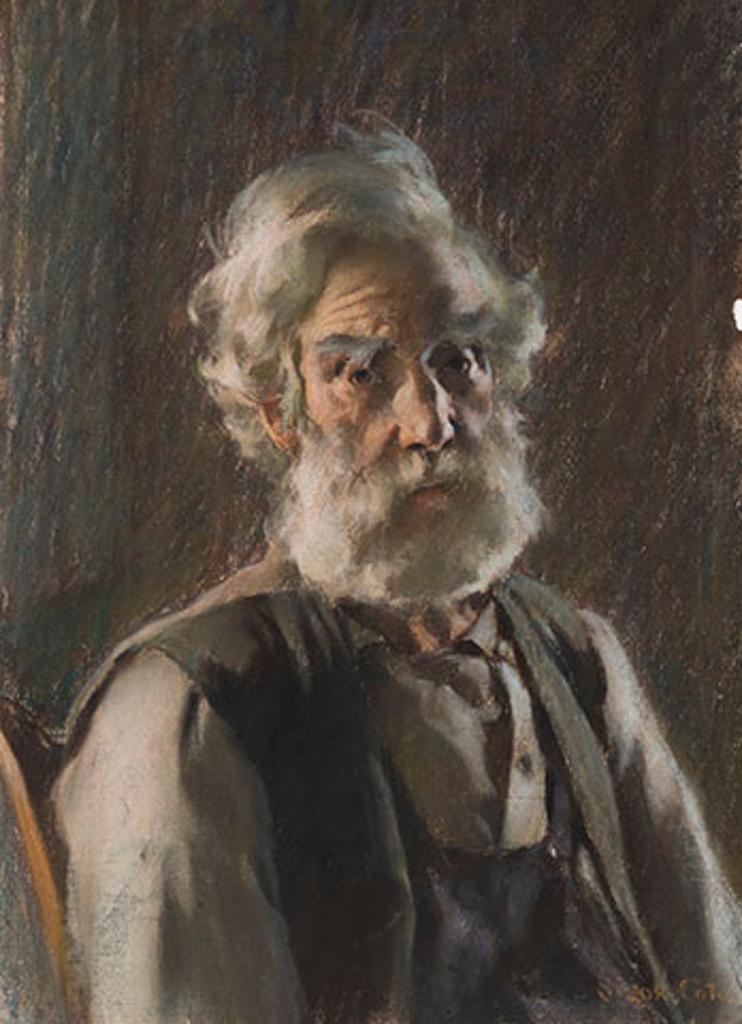 Marc-Aurèle de Foy Suzor-Coté (1869-1937) - Portrait of a Habitant, Jean-Baptiste Taillon