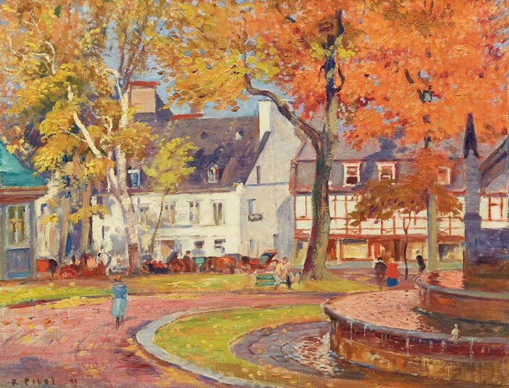 Robert Wakeham Pilot (1898-1967) - Place d'Armes, Quebec