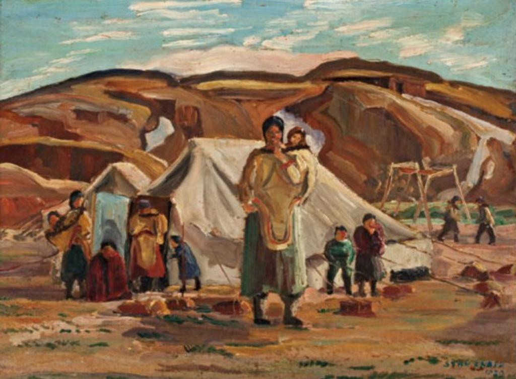 Stanley Clifford Knapp (1912) - Inuit Encampmant