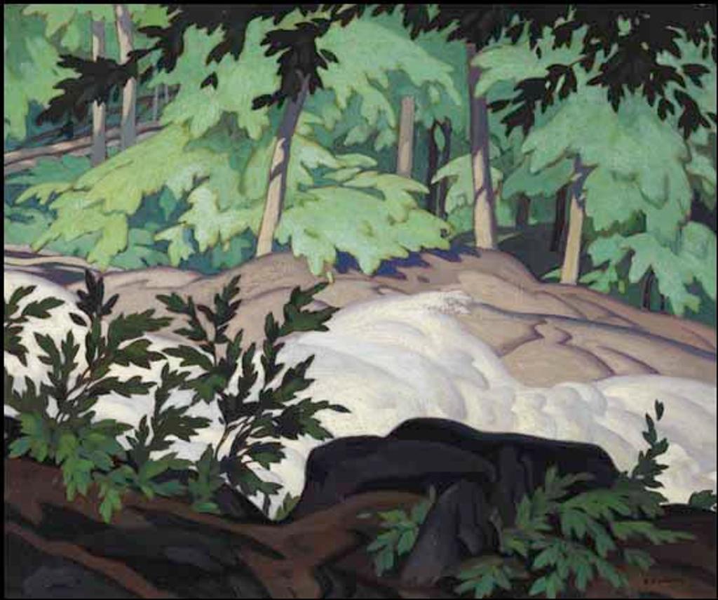 Alfred Joseph (A.J.) Casson (1898-1992) - Buttermilk Falls, Haliburton