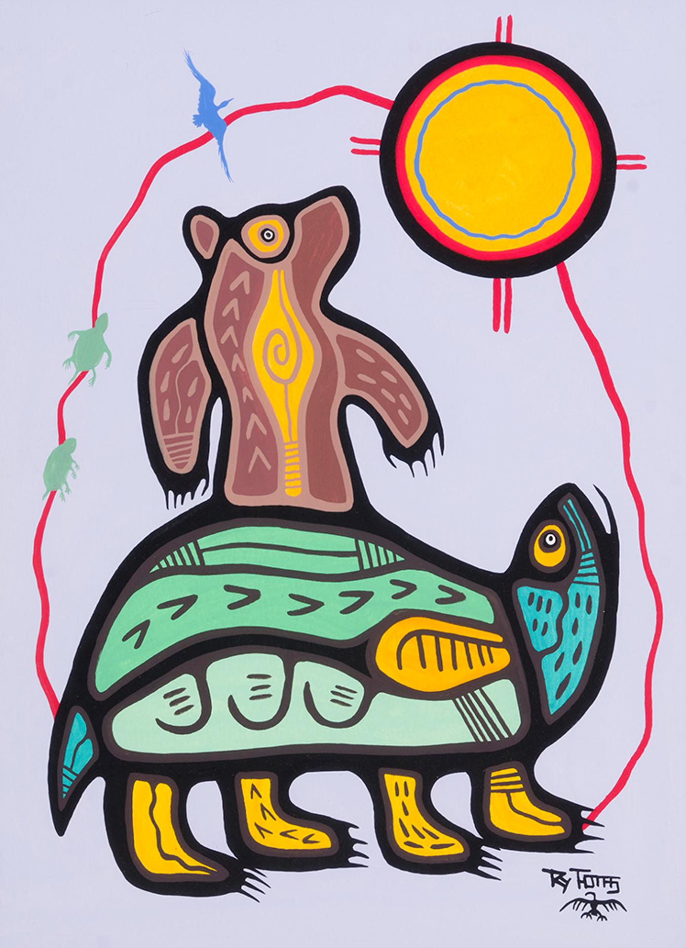Roy Thomas (1949-2004) - Bear and Turtle