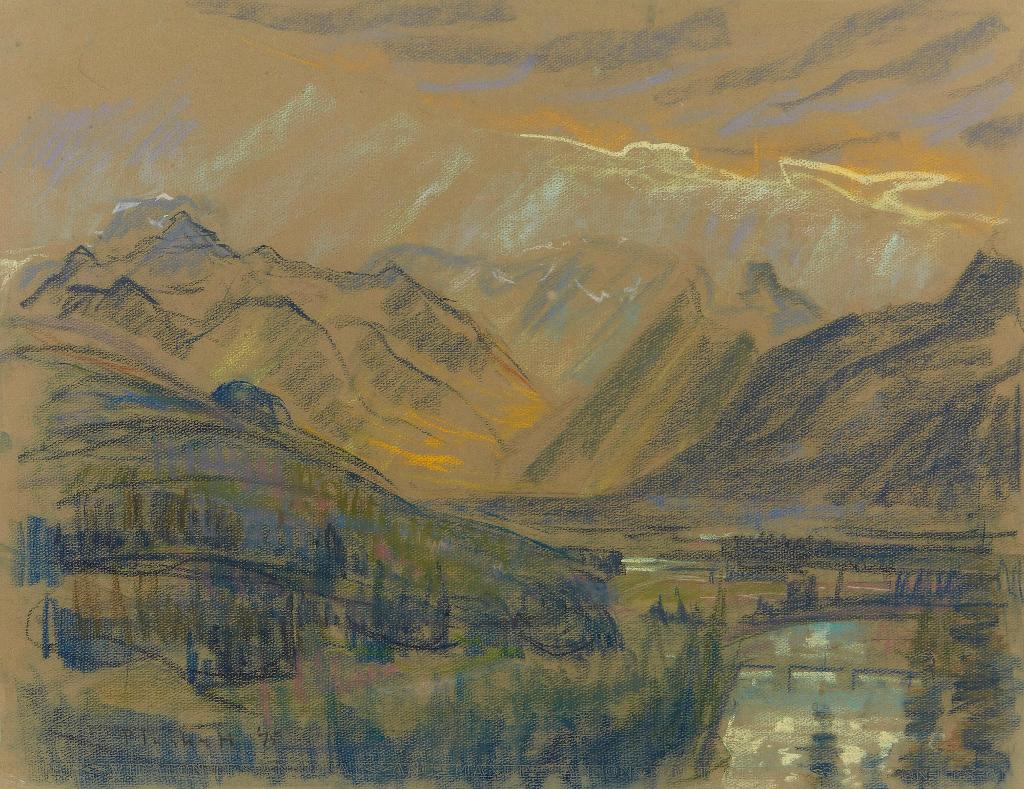 Joseph (Joe) Francis Plaskett (1918-2014) - Bow Valley, Banff